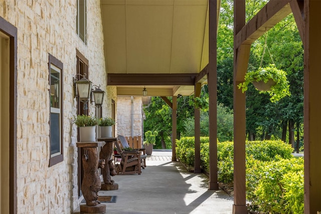 4430 Fm 546, Princeton, TX 75407 - view of patio / terrace featuring covered porch