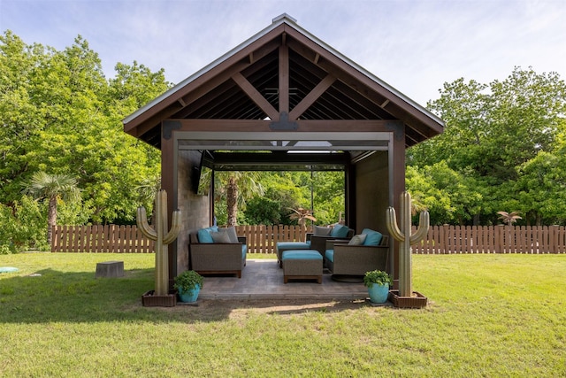 4430 Fm 546, Princeton, TX 75407 - view of yard with a gazebo and a patio