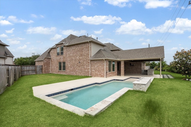 6406 Diamantina Ct, Katy, TX 77493 - view of pool with a patio area