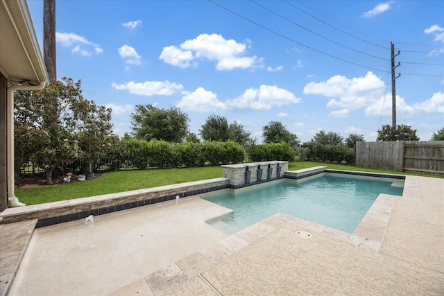 6406 Diamantina Ct, Katy, TX 77493 - view of swimming pool with a patio