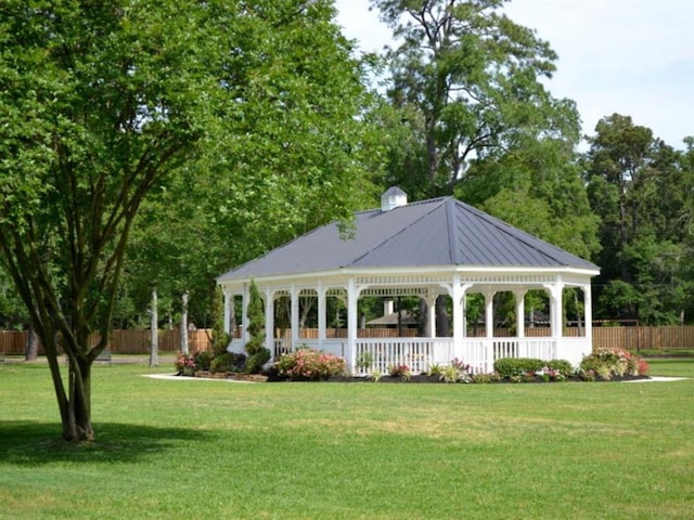 307 Squall Ct, Crosby, TX 77532 - view of community with a gazebo
