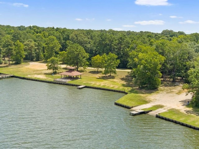 307 Squall Ct, Crosby, TX 77532 - drone / aerial view of a nearby body of water