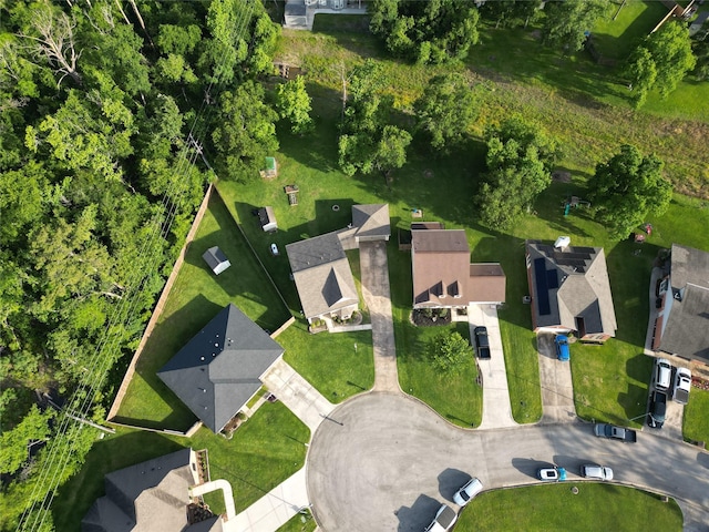 307 Squall Ct, Crosby, TX 77532 - aerial perspective of suburban area