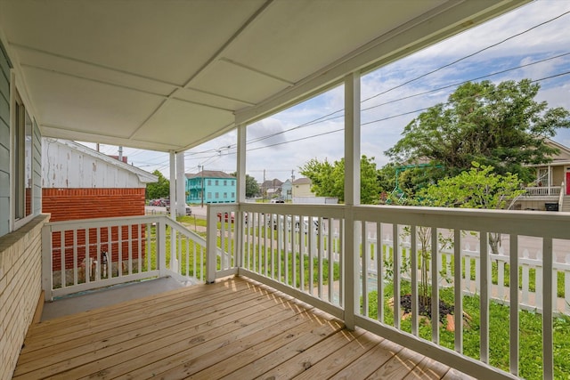 3518 Ball, Galveston, TX 77550 - view of deck