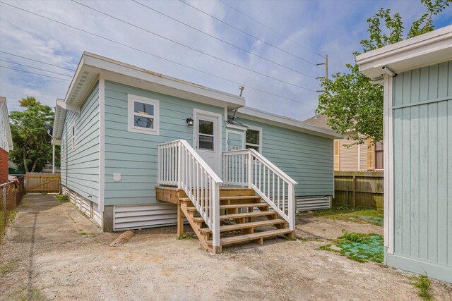 3518 Ball, Galveston, TX 77550 - view of back of property