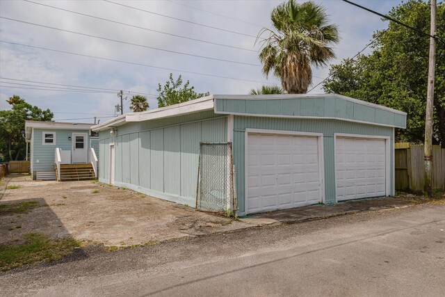 3518 Ball, Galveston, TX 77550 - view of detached garage