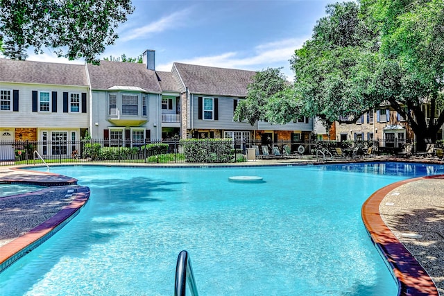 13060 Trail Hollow Dr Unit 3060, Houston, TX 77079 - community pool featuring fence