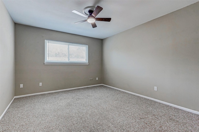 13060 Trail Hollow Dr Unit 3060, Houston, TX 77079 - spare room with a ceiling fan, carpet flooring, and baseboards