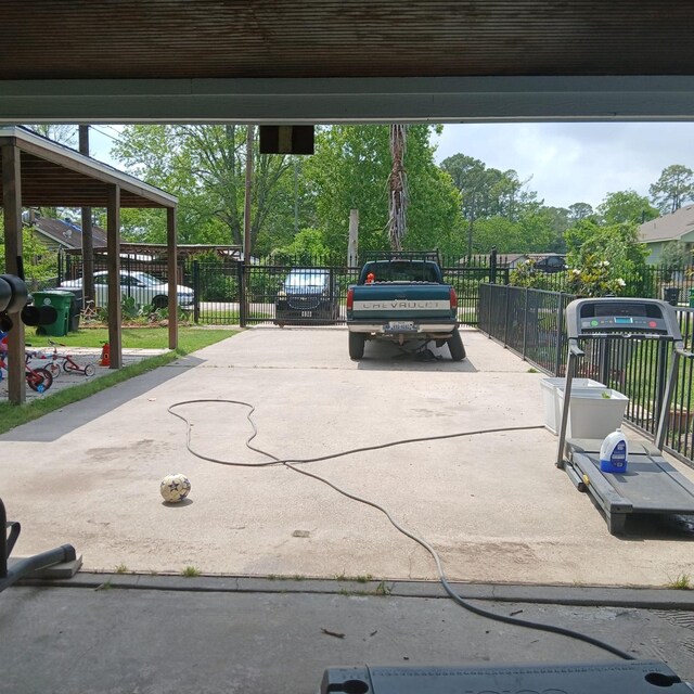 16514 Green Manor Dr, Humble, TX 77396 - view of parking with fence