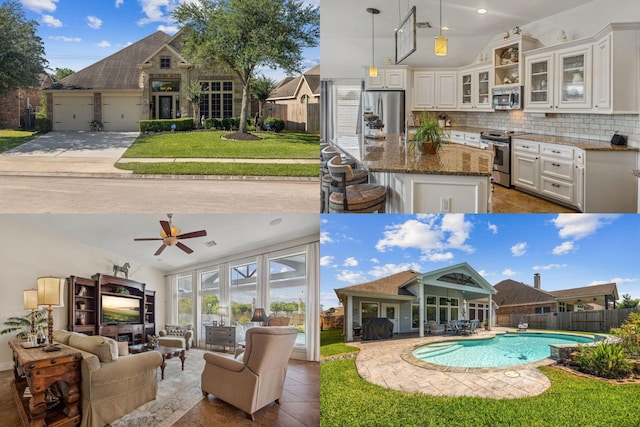 2850 Woodland Glen Ln, Conroe, TX 77385 - view of a document with a collage of images