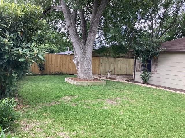 15311 Empanada Dr, Houston, TX 77083 - view of yard