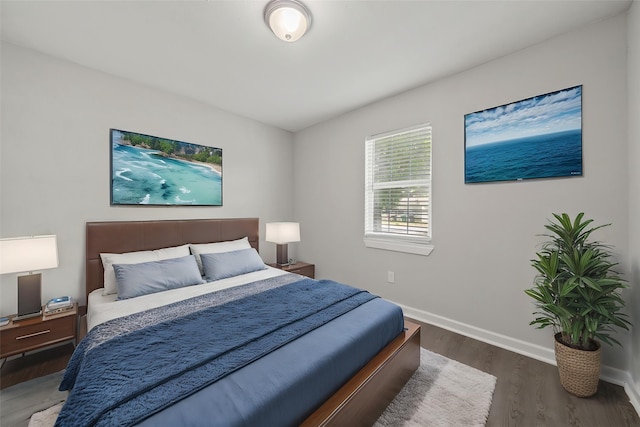 5313 Doolittle Blvd, Houston, TX 77033 - bedroom with baseboards and wood finished floors