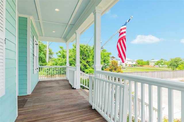 9 Caravelle Ct, Galveston, TX 77554 - porch with a residential view