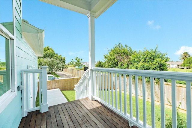 9 Caravelle Ct, Galveston, TX 77554 - view of deck