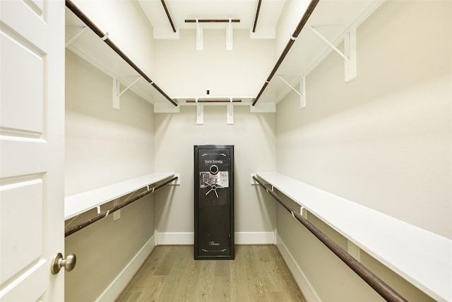 9 Caravelle Ct, Galveston, TX 77554 - spacious closet featuring light wood finished floors