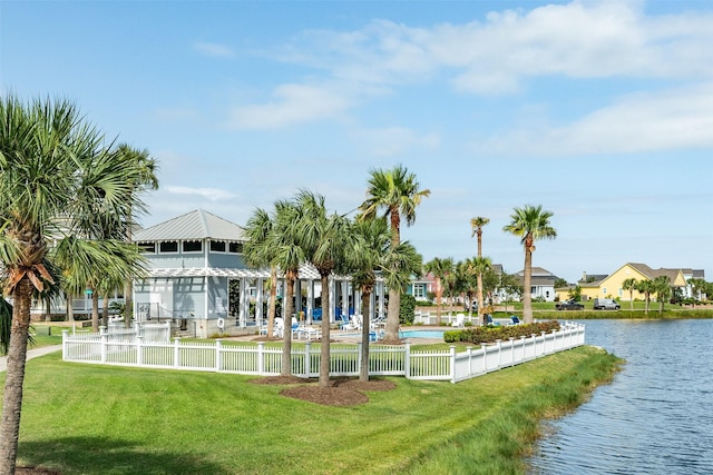 9 Caravelle Ct, Galveston, TX 77554 - view of home's community with a water view