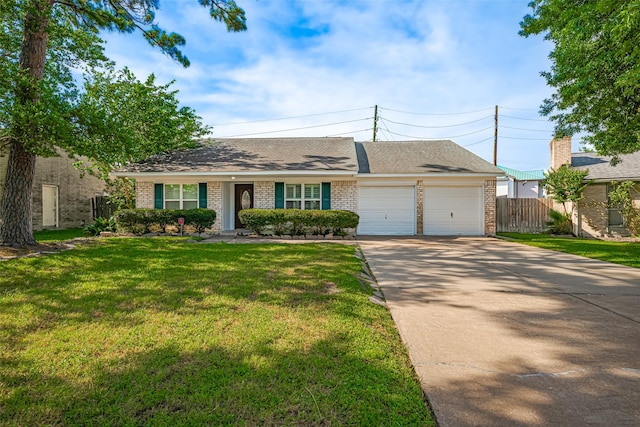 22010 Elsinore Dr, Katy, TX 77450 - single story home featuring brick siding, an attached garage, and concrete driveway