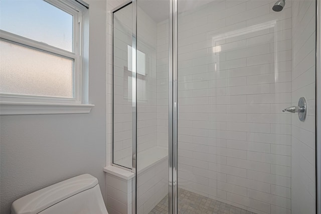 22010 Elsinore Dr, Katy, TX 77450 - full bathroom featuring a shower stall and plenty of natural light