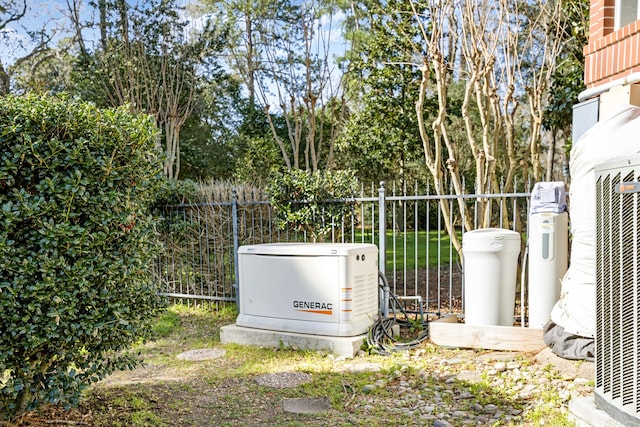 17511 Hawkin Ln, Tomball, TX 77377 - exterior view of a power unit and fence