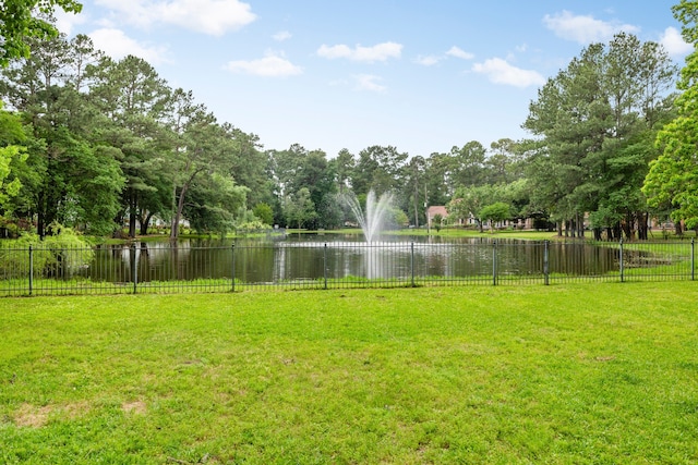 17511 Hawkin Ln, Tomball, TX 77377 - view of yard with a water view