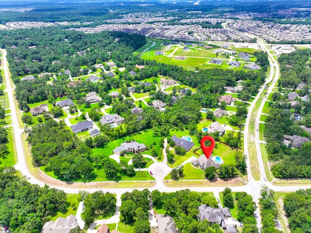 3907 Movado Ct, Spring, TX 77386 - aerial perspective of suburban area