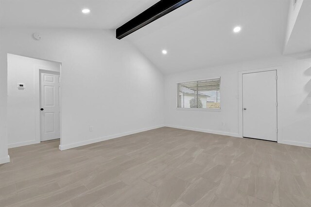 10938 Fleming Dr, Houston, TX 77013 - unfurnished room featuring recessed lighting, baseboards, and a smoke detector