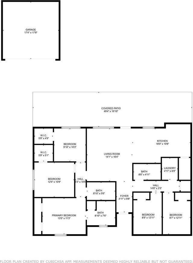 10938 Fleming Dr, Houston, TX 77013 - property floor plan