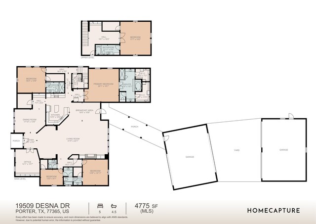 19509 Desna Dr, Porter, TX 77365 - property floor plan