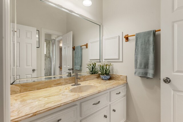 19509 Desna Dr, Porter, TX 77365 - bathroom featuring vanity