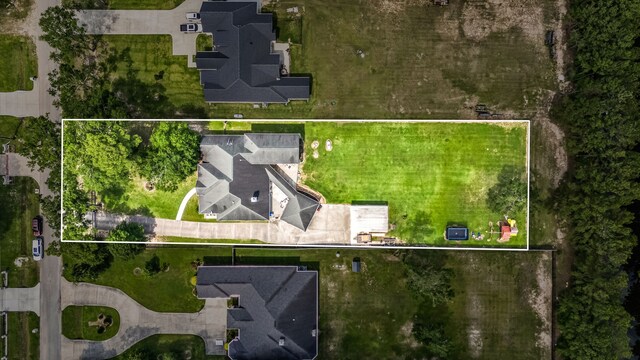 19509 Desna Dr, Porter, TX 77365 - aerial view of property's location with property boundaries highlighted
