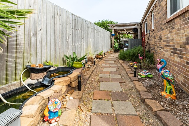 29 Quintana Dr, Galveston, TX 77554 - view of fenced backyard