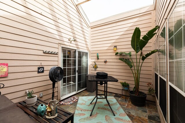 29 Quintana Dr, Galveston, TX 77554 - sunroom / solarium with a skylight