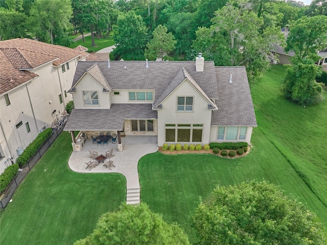 19926 Gemstone Dr, Montgomery, TX 77356 - view from above of property