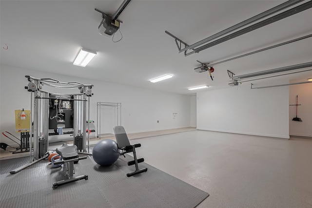118 Angel Leaf Rd, The Woodlands, TX 77380 - garage featuring a garage door opener