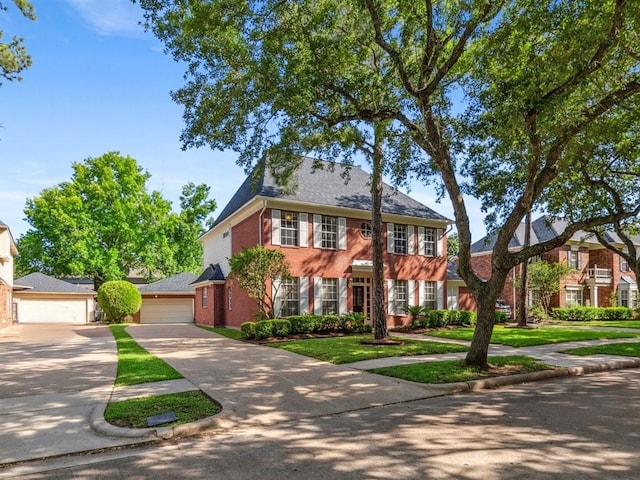 4614 Jamaica Dr, Sugar Land, TX 77479 - view of front of home with brick siding