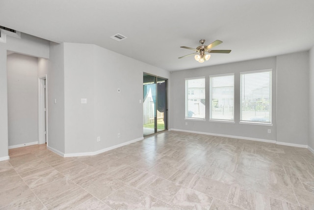 3804 Lancer Cir, Pearland, TX 77581 - empty room with ceiling fan and baseboards
