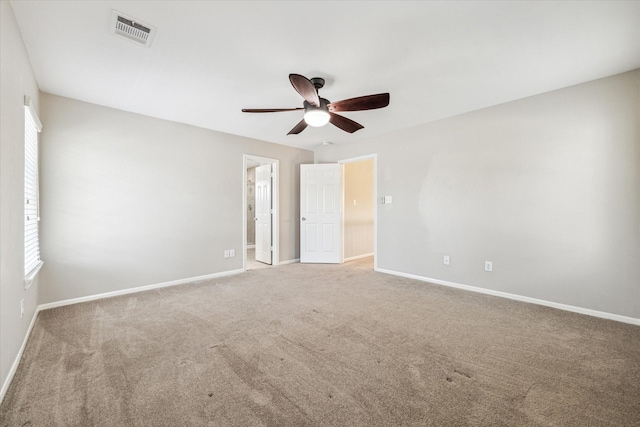10906 Harvest Sun Dr, Houston, TX 77064 - unfurnished bedroom featuring carpet flooring, baseboards, and ceiling fan