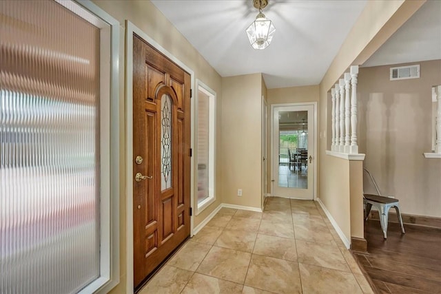 18435 Point Lookout Dr, Houston, TX 77058 - foyer with baseboards