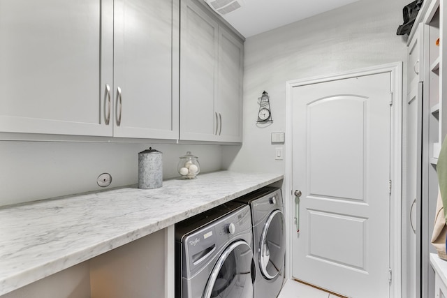 6203 Aspen Pass Dr, Kingwood, TX 77345 - washroom featuring cabinet space and washer and clothes dryer