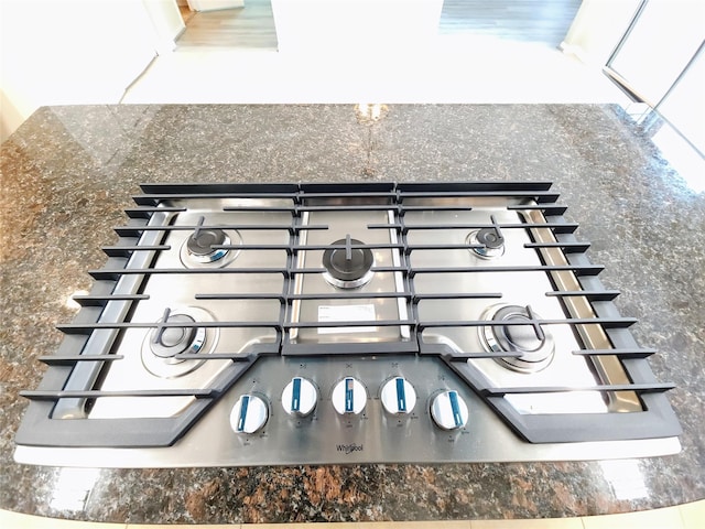 3226 Country Club Blvd, Stafford, TX 77477 - kitchen view of stainless steel gas cooktop