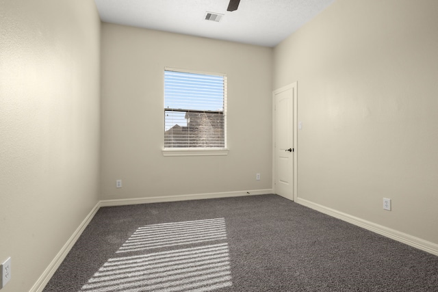 226 Beasley Reef Dr, Beach City, TX 77523 - carpeted empty room featuring ceiling fan and baseboards