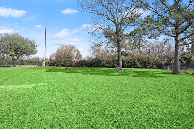 226 Beasley Reef Dr, Beach City, TX 77523 - view of yard