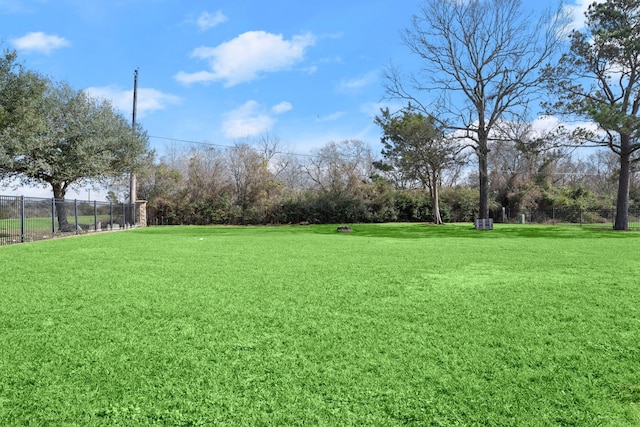 226 Beasley Reef Dr, Beach City, TX 77523 - view of yard
