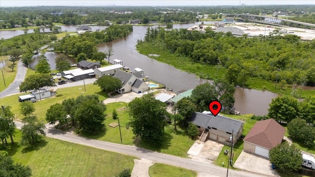 240 Berwick Dr, Bridge City, TX 77611 - drone / aerial view of a nearby body of water