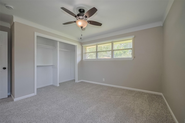 5243 Stillbrooke Dr, Houston, TX 77096 - unfurnished bedroom with carpet flooring, a closet, ornamental molding, and baseboards