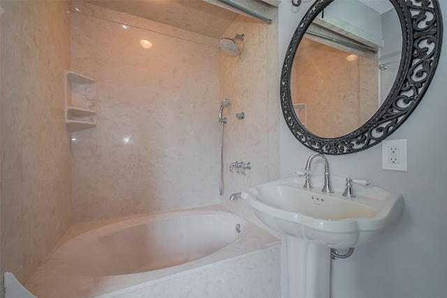 5243 Stillbrooke Dr, Houston, TX 77096 - bathroom with a sink