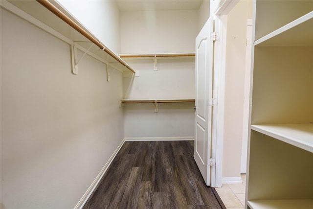 5910 Hatfield Glen Dr, Katy, TX 77449 - walk in closet with wood finished floors