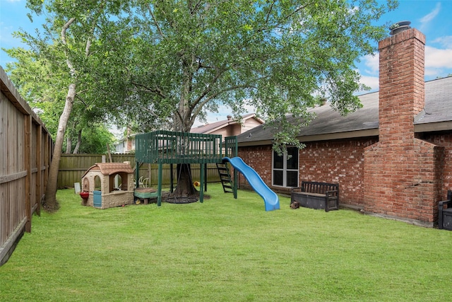 7611 Creekfield Dr, Spring, TX 77379 - view of yard with a playground