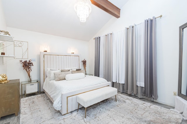 535 Oyster Creek Dr, Richwood, TX 77531 - bedroom featuring a chandelier and wood finished floors