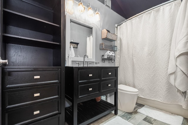 535 Oyster Creek Dr, Richwood, TX 77531 - bathroom with toilet and vanity